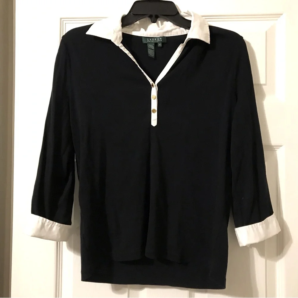 Ladies Black Top - Picture 1 of 2